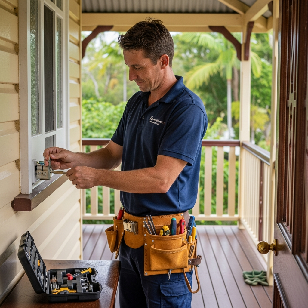 Licensed locksmith working in Cairns, Australia